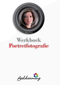 Cover werkboek Portretfotografie