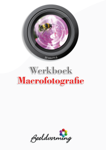 Cover werkboek Macrofotografie